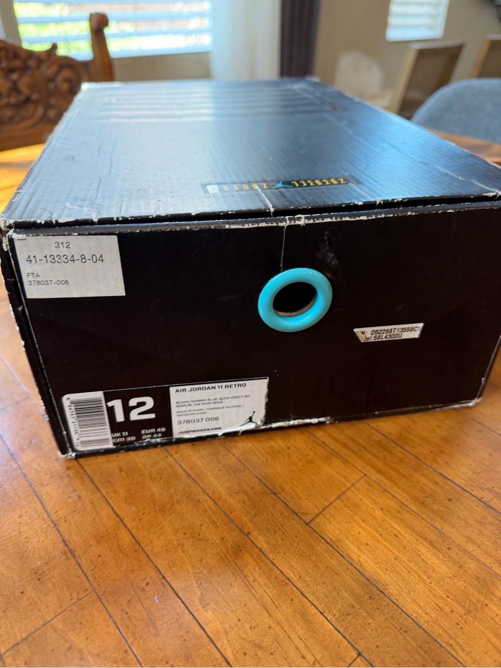 Air Jordan 11 Retro Gamma Blue size 12 - Picture 7 of 8